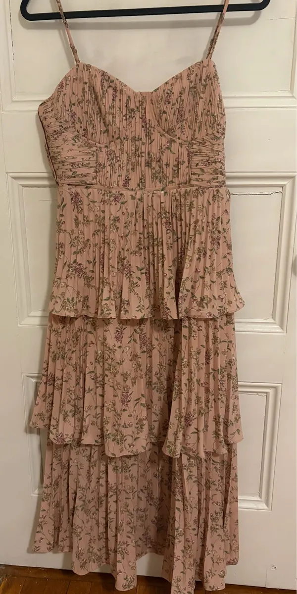 Lulus Midi Dress Floral - Image 2