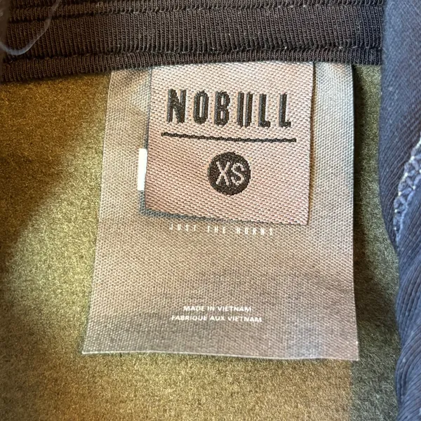 NWT‎ NOBULL Olive Green Hoodie Sweatshirt XS Just The Horns Logo - Image 8
