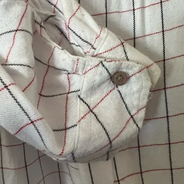 dip size XL plaid top White - Image 3