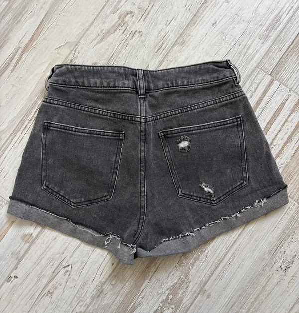 Pacsun Black Jean Shorts - Image 2