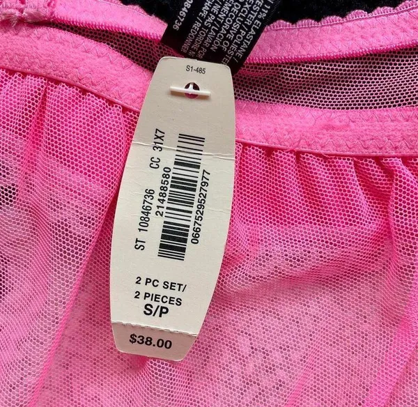 NWT Victoria’s Secret Hot Pink Babydoll S - Image 8