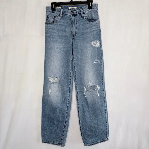 Levi’s Premium Baggy Dad Wide Leg Jeans - Image 4