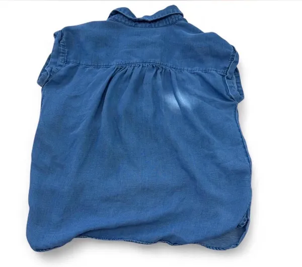 Loft Denim Button-Up Top - Image 5