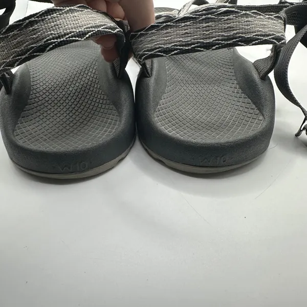 Chacos Z/Cloud 2 Womens Size 10 Black Grey Strappy Toe Loop Hiking Sandals - Image 3