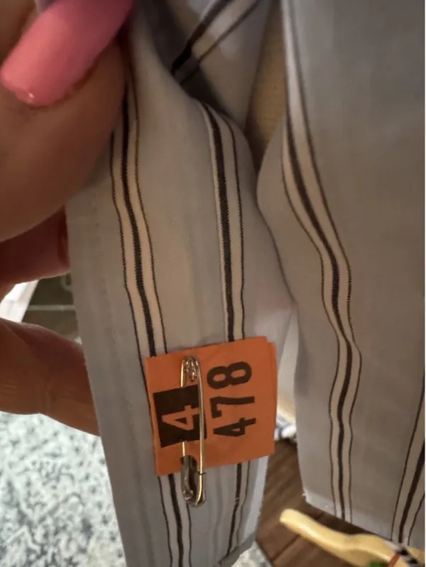 Rails Livy Shirt - Hampton Stripe Blue & White Pinstriped Button Down Shirt - Image 12