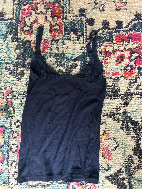 Brandy Melville Top Navy Blue Tank - Image 4