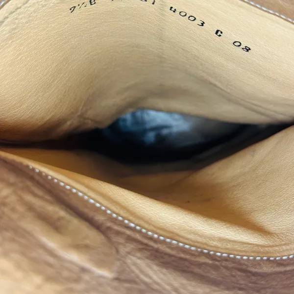 Frye Paige Tall Riding Boots Women's 9.5B Tan Leather Classic‎ Equestrian Chic - Image 12