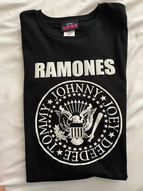 Ramones Band Tee Black Size XL - Image 4