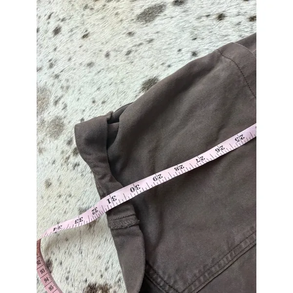 Free People We The Free High Roller Shortall In Brown Size Medium - Image 7