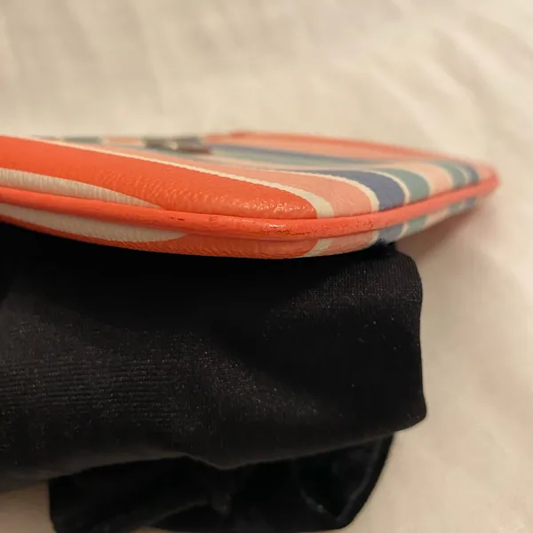Coach Peyton Multistripe Medium Wristlet | Sweet and Saucy - Image 10