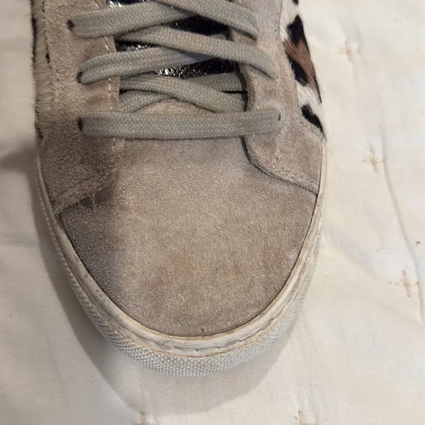 P448 ponyhair cheetah high top sneakers (7) - Image 9