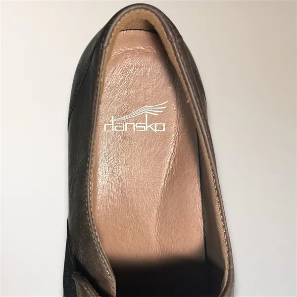Dansko EU‎ 39 Mushroom Brown Burnished Nubuck Comfort Slip On Shoes US 8.5 - 9 - Image 13