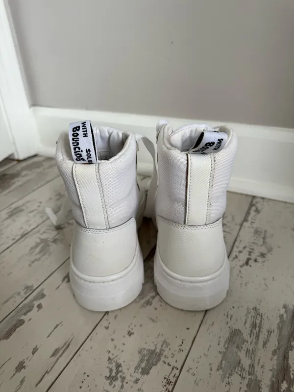 Dr. Martens White Boots - Image 3