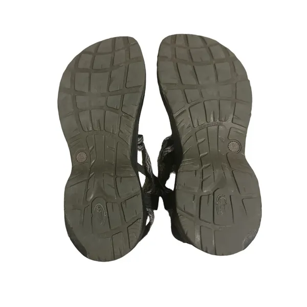 Chaco Black‎ Gray Sport Sandal Women's sz 10 - Image 5