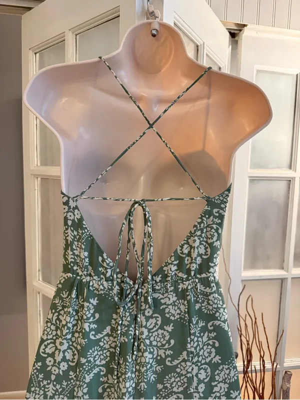 ✨Abercrombie & Fitch Green Maxi Dress XS✨ - Image 4