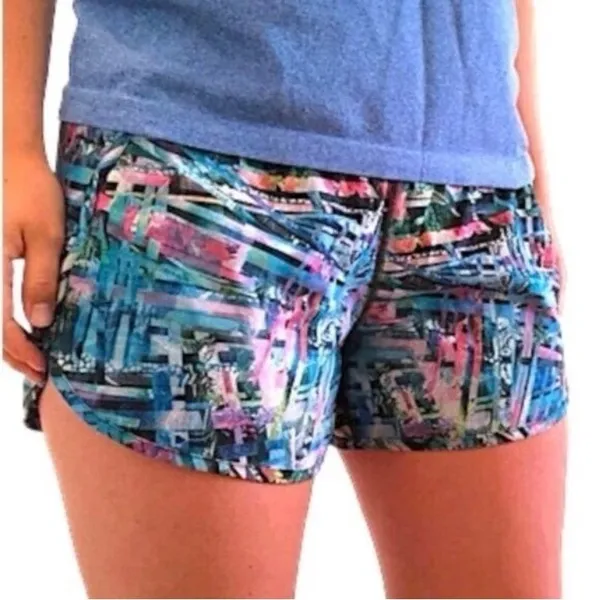 Lululemon seawheeze tracker shorts special edition multicolor women's size 6‎ - Image 2