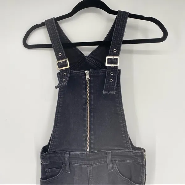 Levi’s Sexy Soft Black Denim Skinny Fit Overalls Size‎ 26 Size 2 - Image 10