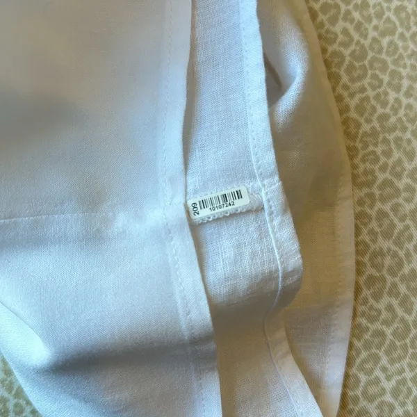 NWOT Abercrombie & Fitch White Open Back Halter Mini Dress - Image 15
