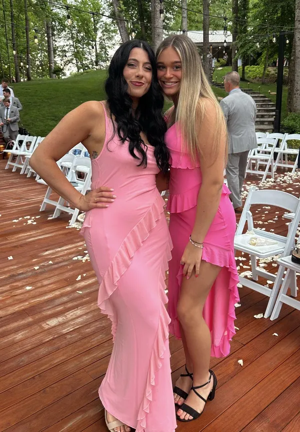 pink dress - Image 2