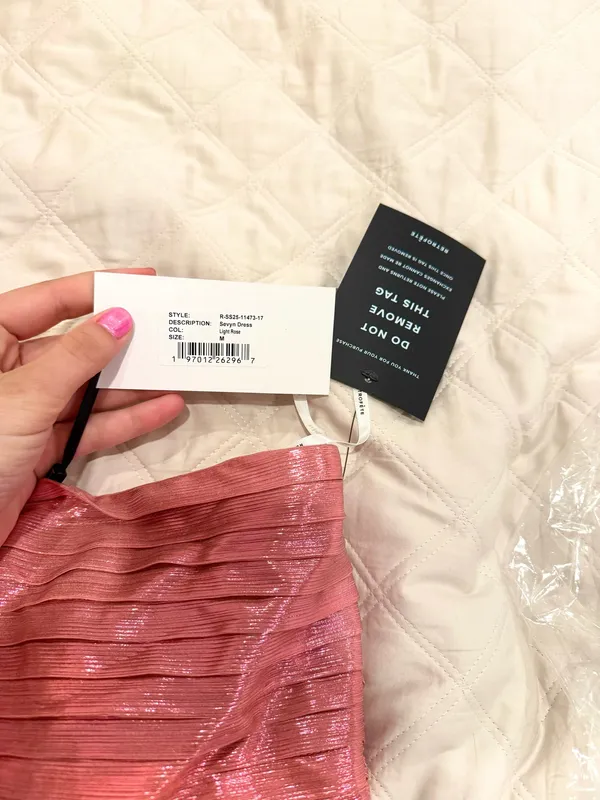 Retrofête Light Rose Sevyn Dress  - Image 6