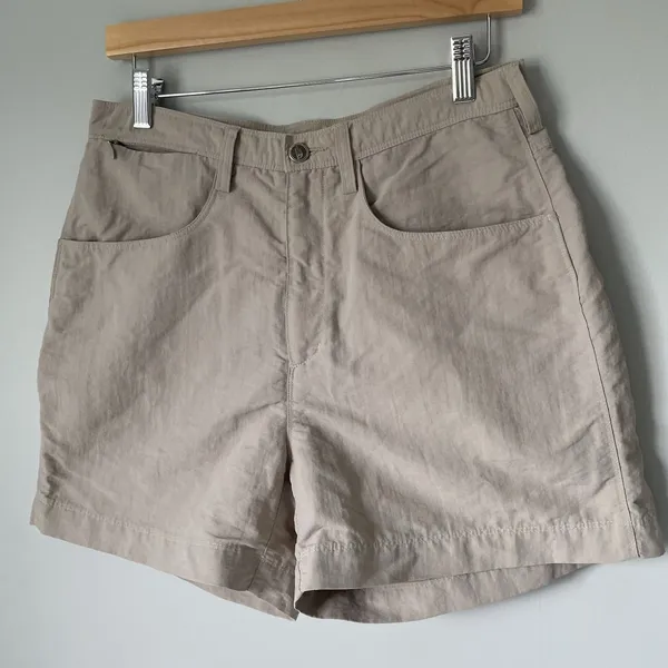The North Face Vtg. Cargo Hiking Outdoor Shorts Gorpcore Tan Quick Dry Size 12 - Image 3