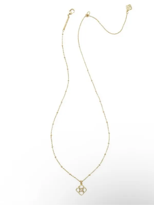 Kendra Scott Iris 14K Gold Over Brass Pendant Necklace - Image 5