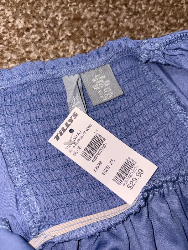 Blue Mini Dress Tillys - Image 3