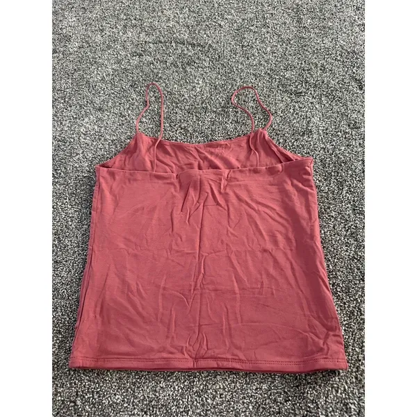 Becool Los Angeles Cami Tank Top Womens Size L Dusty Rose Spaghetti Strap - Image 3