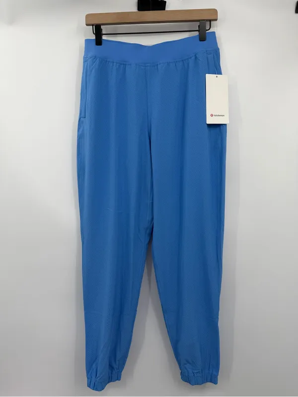 Lululemon Adapted State Perforated HR Jogger 8 Pool Party Blue NWT $128 - Image 3
