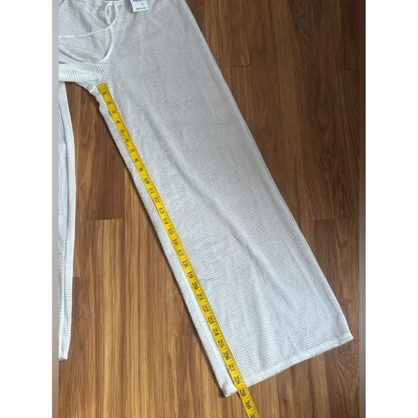 Jordan Taylor Mesh Swim Cover-Up Pants White Size S - Image 7
