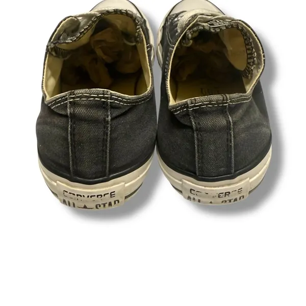 Converse Black‎ and White Chuck Taylor Sneakers Women's 8 - Image 2