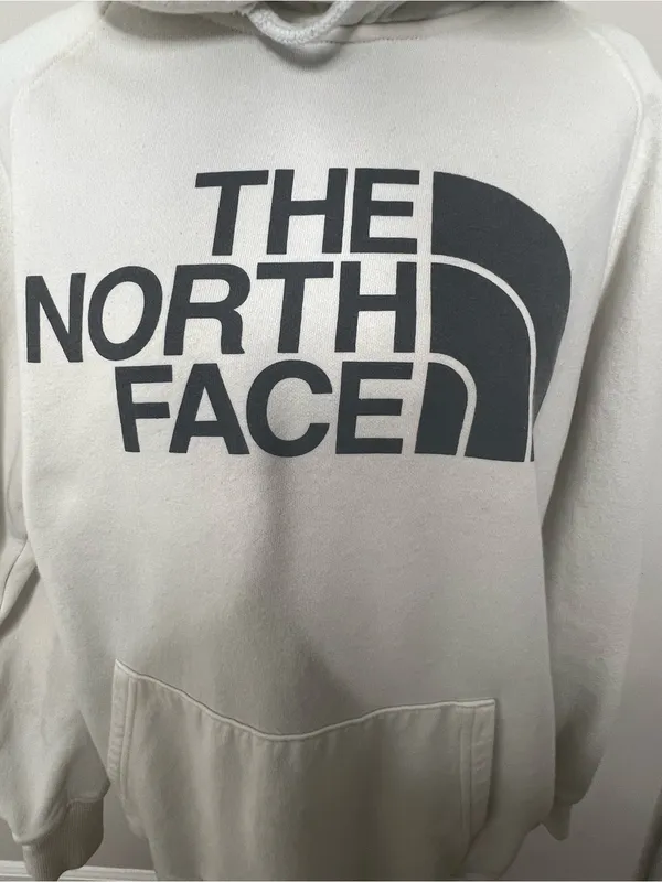 The North Face Lounge Hoodie with Black Logo Size Medium - Image 2