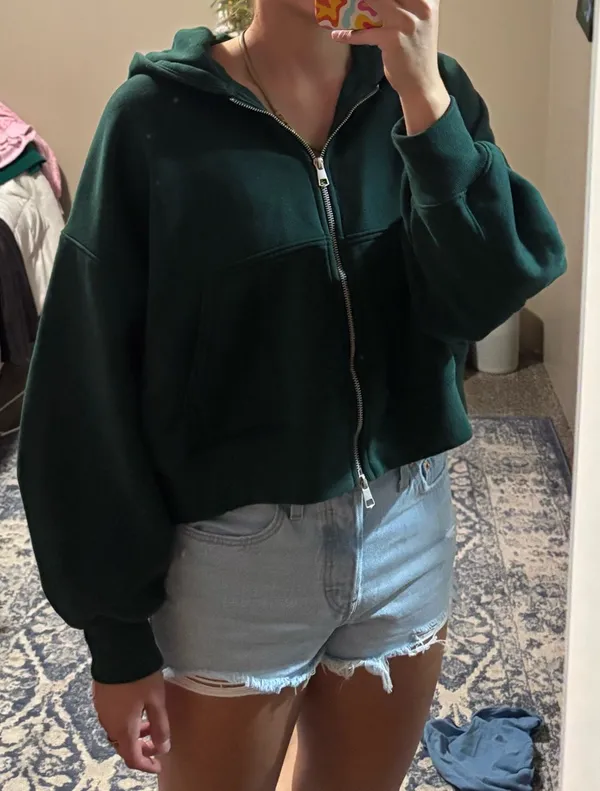 American Eagle Sweatshirt Cropped - Image 5