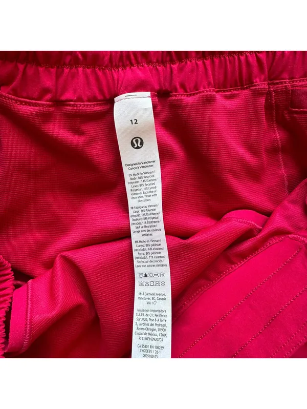 Lululemon Hotty Hot Low Rise Short 2.5” Mulberry Spark Size 12 NWT - Image 5