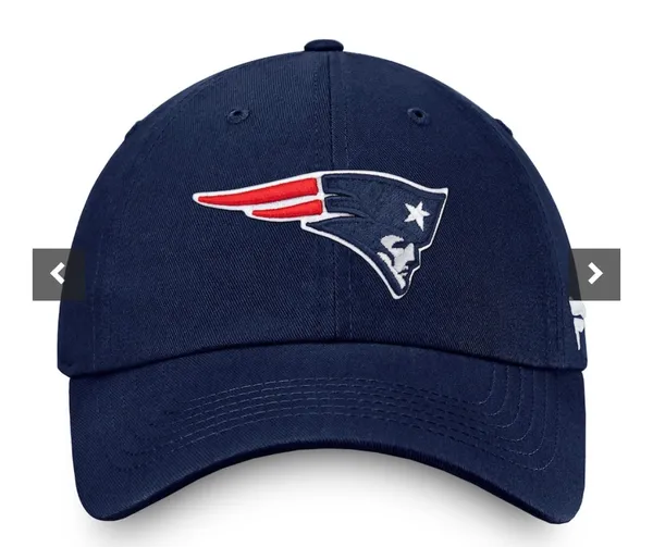 New Era New England Patriots Fitted Baseball Cap 7 1/4 - Image 3