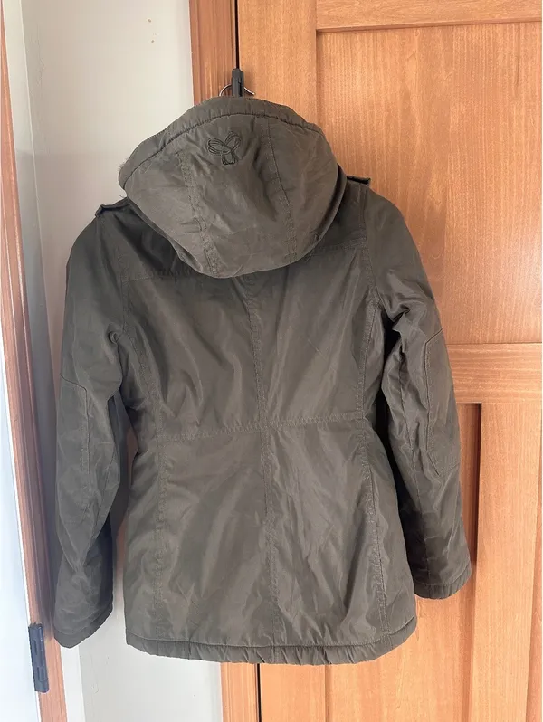 TNA Aritzia Niesko Heritage Series Faux Fur Lined Hooded Jacket Coat Women’s XXS - Image 4