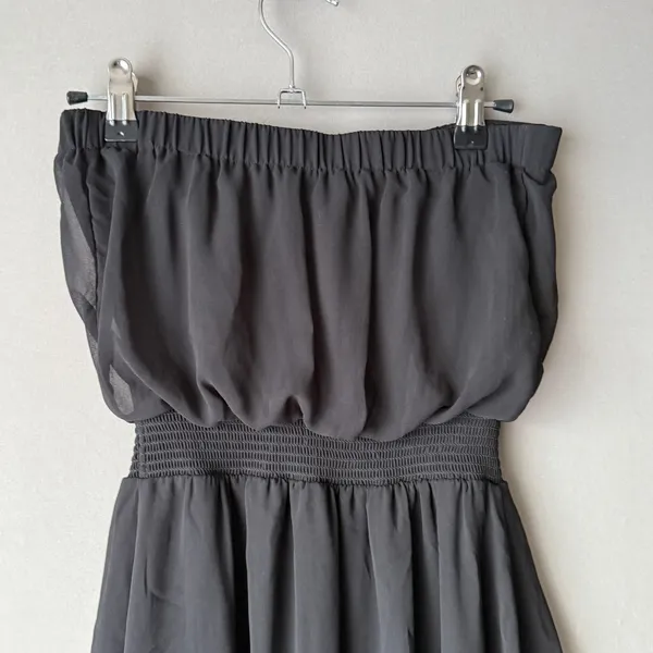 Express sz XS‎ black strapless mini sun dress - Image 8