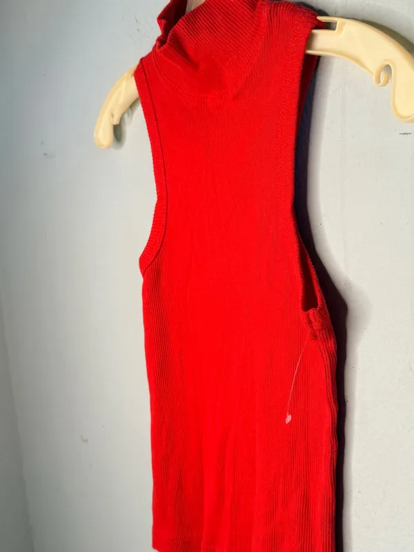 Hard Tail Forever Ribbed Cotton Top nwot - Image 2