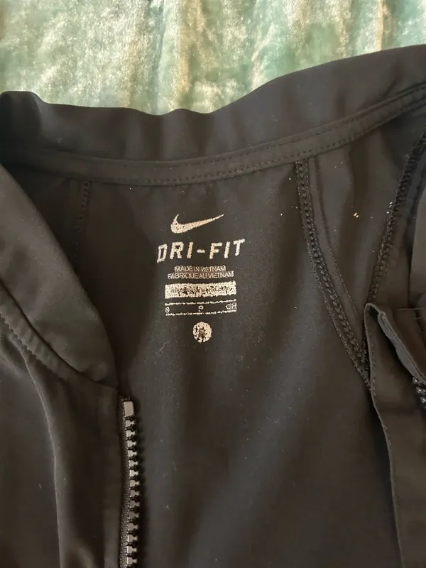 Nike Black Dri-Fit Jacket Zip-Up - Image 2