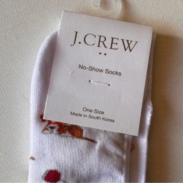 J.Crew Women's No Show Seasonal Theme Socks Sz OS NWT - Image 3