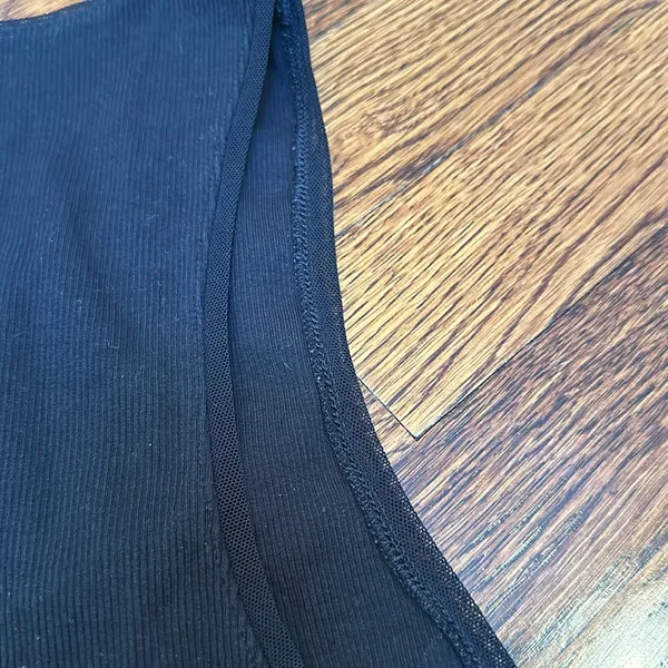 Zara basic cropped rib tank medium - Image 4