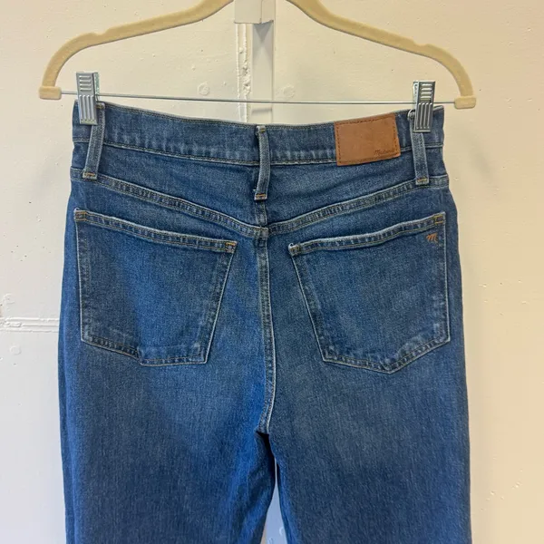 Madewell Balloon Jeans‎ in Ellisboro Wash Denim Medium Wash High Waist W28 NG265 - Image 7
