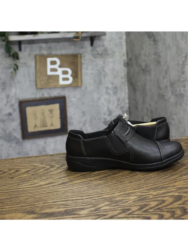 NEW Clarks Womens Cheyn Madi Loafer Leather 26128930 Black 7M - Image 6