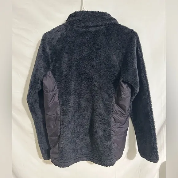 The North Face Osito Hybrid Jacket‎ Women’s Black 1/4 Zip Fleece Pullover Medium - Image 5