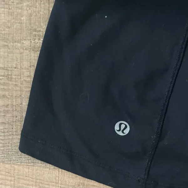 lululemon black sheer strap bra tank top - Image 5