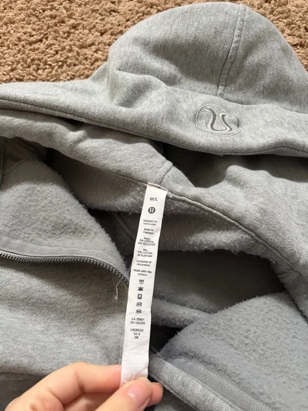 Lululemon Scuba Hoodie Half-Zip - Image 4