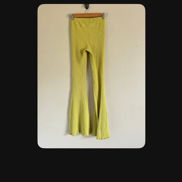 Aerie Kick-It Ribbed High Waisted Super Flare Pants H-1 - Image 3