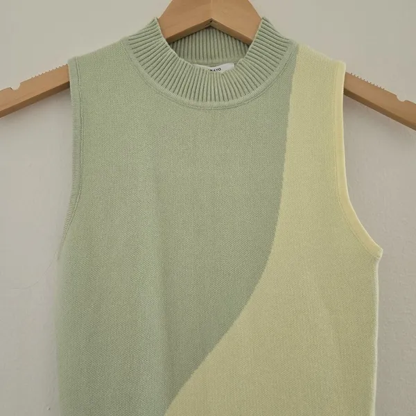 Peppermayo | the palms mini dress neon summer knit dress sleeveless s/m/l - Image 9