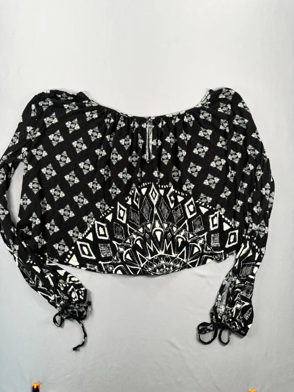 Free People | Small | Washed Black Dazed Print - Image 6