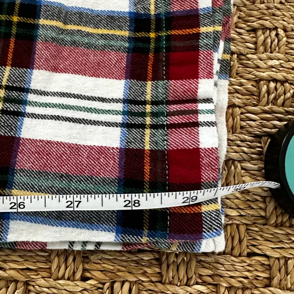 Old Navy Christmas Plaid Pajama Pants Small - Image 6